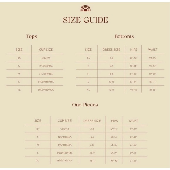 Toast Swim X Free People Signature Stitch Bikini Bottom Nectarine XS Orange - Picture 8 of 8